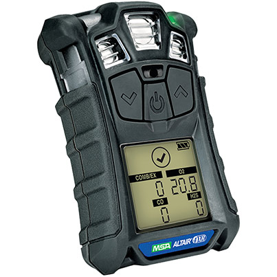 MSA Altair 4XR Grey Multi-Gas Detector (LEL, O2, CO, H2S)