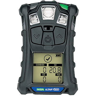MSA Altair 4XR Grey Multi-Gas Detector (LEL, O2, CO, H2S)