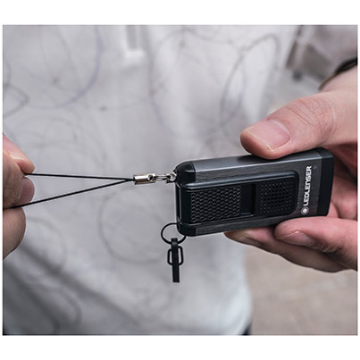 Ledlenser K6R Safety Keyring Torch With Personal Alarm