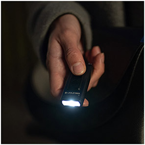 Ledlenser K6R Safety Keyring Torch With Personal Alarm