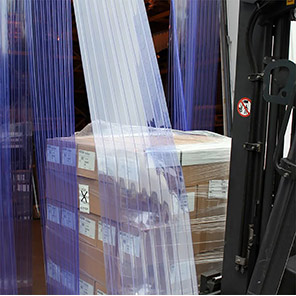 COBA Minimum-Overlap Buffer PVC Strip Curtain Kit 2mm x 200mm per Square Metre