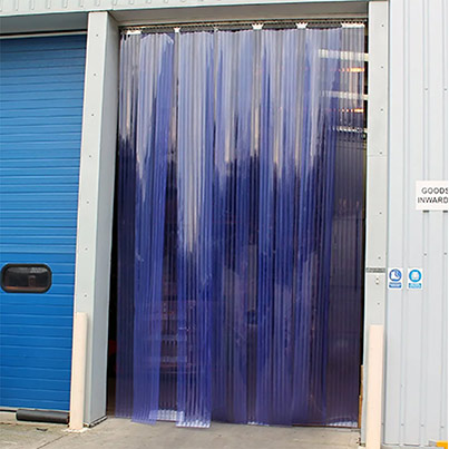 COBA Minimum-Overlap Buffer PVC Strip Curtain Kit 2mm x 200mm per Square Metre