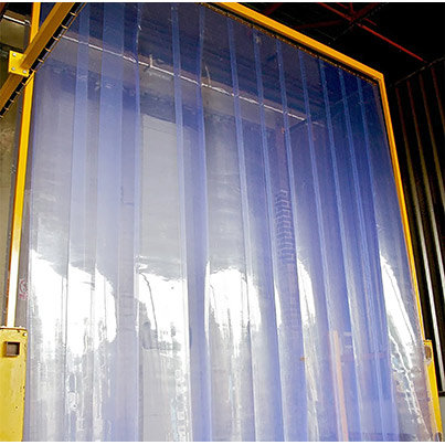 COBA Polar PVC Strip Curtain with Hanger 3mm x 300mm per Metre