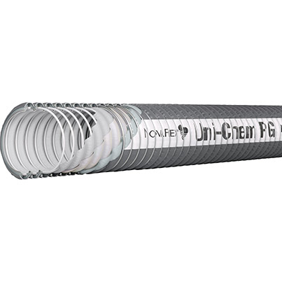Novaflex Uni-Chem PG Grey Polypropylene Composite Hose