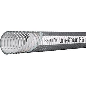 Novaflex Uni-Chem PG Grey Polypropylene Composite Hose 102mm x per Metre