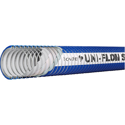 Novaflex Uni-Flon SG Grey Polypropylene Composite Hose per Metre