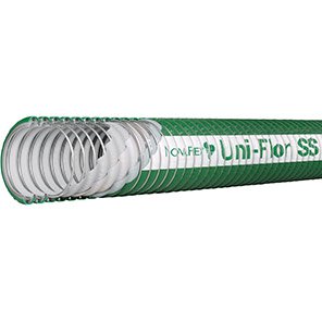 Novaflex Uni-Flon SS Grey Polypropylene Composite Hose 76mm x per Metre