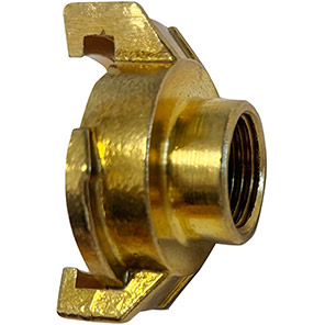 Arco Brass Water Claw Coupling x Female 1in BSPP