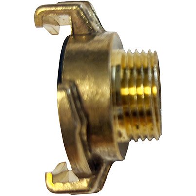 Ludecke WaterProfi Brass Water Claw Coupling Male BSPP