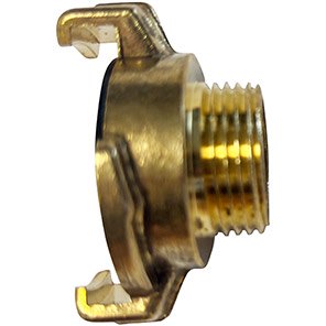 Ludecke WaterProfi Brass Water Claw Coupling Male BSPP