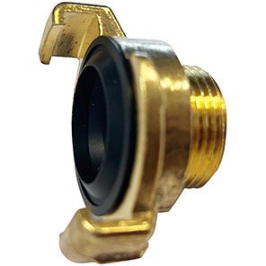 Ludecke WaterProfi Brass Water Claw Coupling x Male 1in BSPP