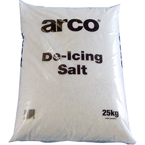 Arco White Rock Salt 25kg (Bag for Collection Instore Only)