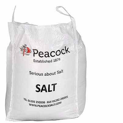Peacock White Rock Salt 1000kg (One-Tonne Bag)