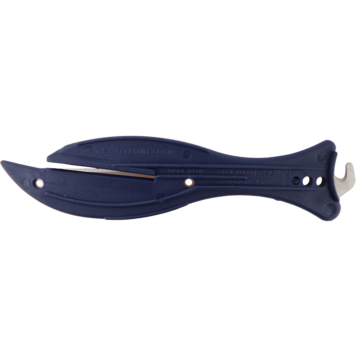 Fish 600 Blue Detectable Box Cutter (Pack of 12) | The Safety Knife ...