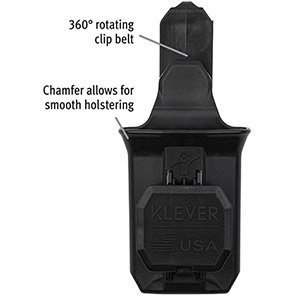 Klever EcoKwik Black Box Cutter Holster