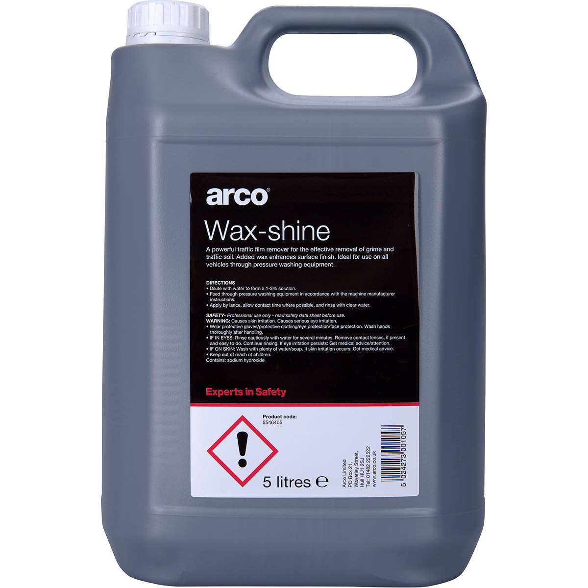 Arco WaxShine Pressure Washer Liquid 5L Arco Surface & General