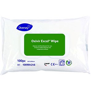 Diversey Oxivir Excel Disinfectant Wipes (Box of 12)