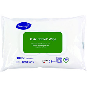 Diversey Oxivir Excel Disinfectant Wipes (Box of 12)