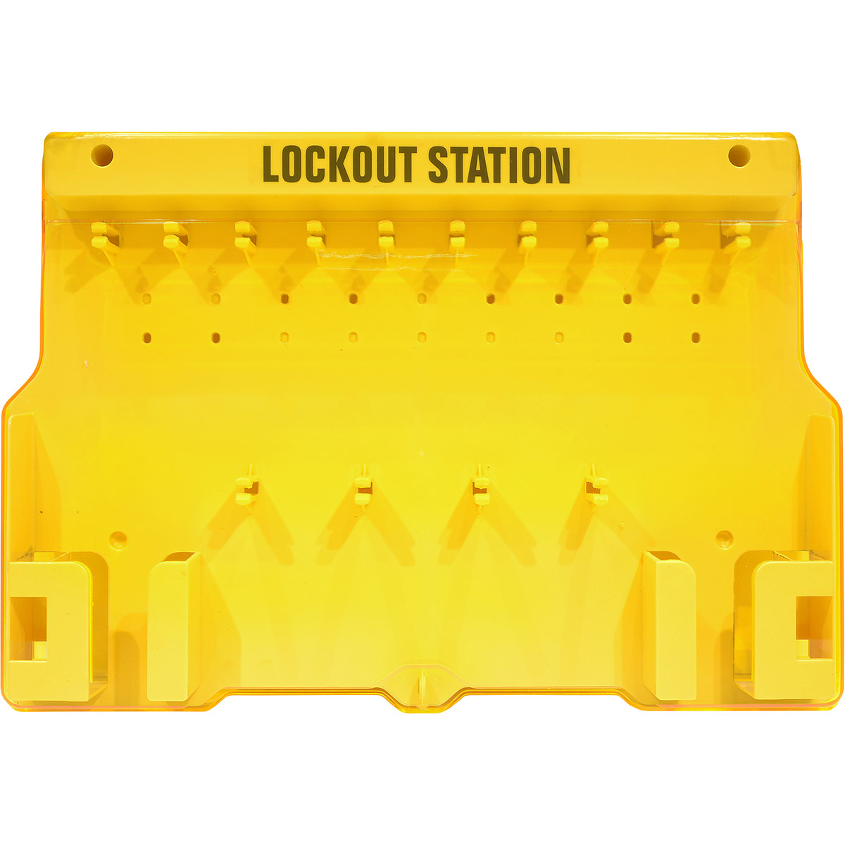 Spectrum Industrial Advanced Yellow Large Lockout Station Board