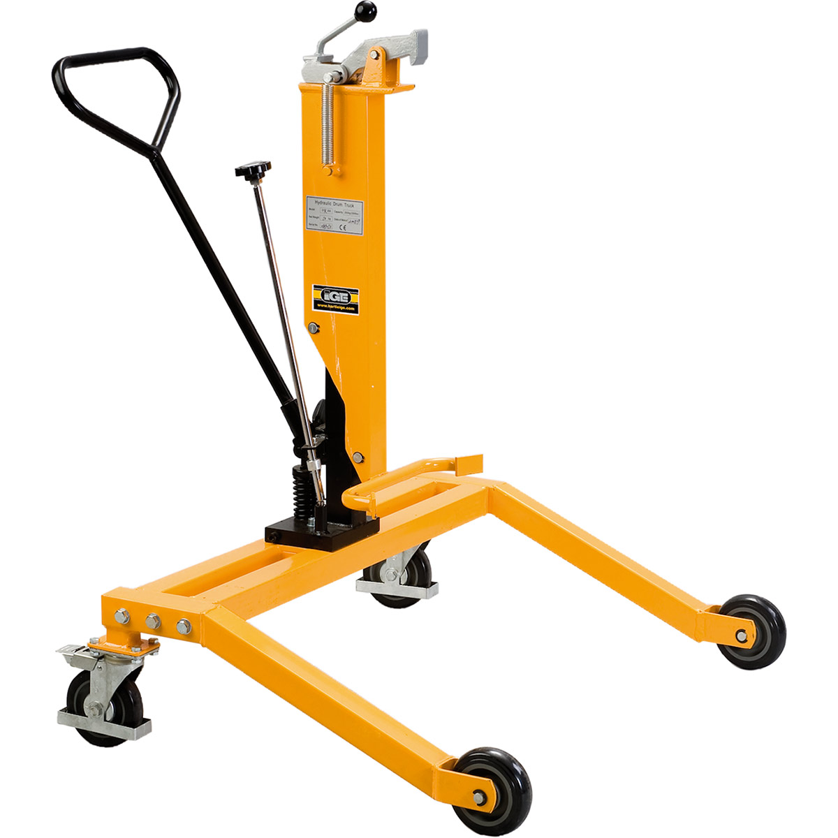 IGE Hydraulic Pallet Drum Trolley Not Branded Drum Trolleys Arco