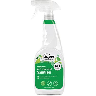 Super Professional Food-Safe Antibacterial Spray 750ml