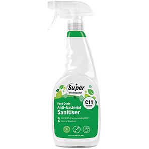 Super Professional Food-Safe Antibacterial Spray 750ml
