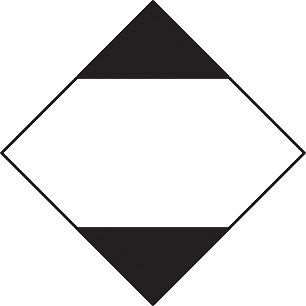 Long Term Risk Label Self-Adhesive Vinyl LQ Road and Sea Dangerous Goods Label 250mm (Pack ...