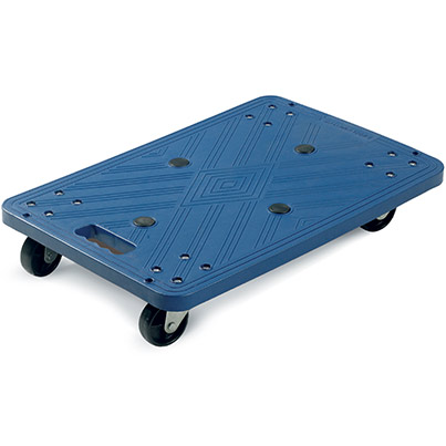 Barton Blue 100kg-Capacity Plastic Dolly