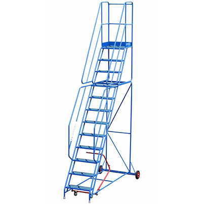 TB Davies 12-Tread Mobile Punched Safety Steps