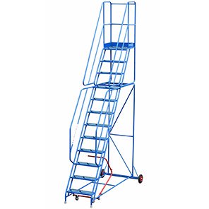 TB Davies 12-Tread Mobile Punched Safety Steps