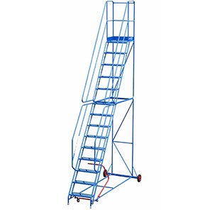 TB Davies 14-Tread Mobile Punched Safety Steps