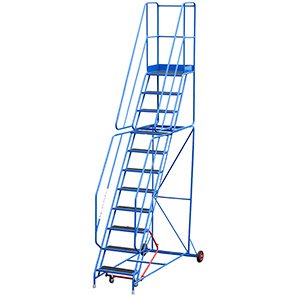 TB Davies 11-Tread Mobile Slip-Resistant Safety Steps