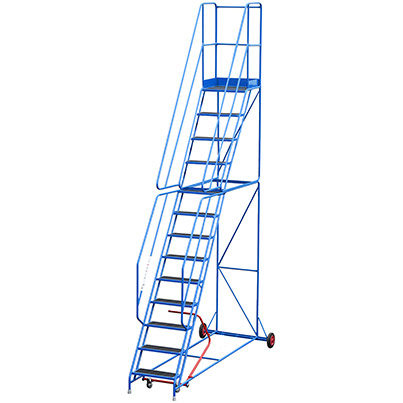 TB Davies 13-Tread Mobile Slip-Resistant Safety Steps