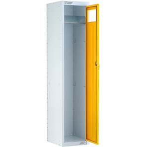 Link 51 Yellow Garment Collector Locker 1800mm x 380mm x 450mm