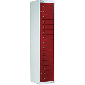 Link 51 Maroon 15-Tier Garment Dispenser Locker 1800mm x 380mm x 450mm