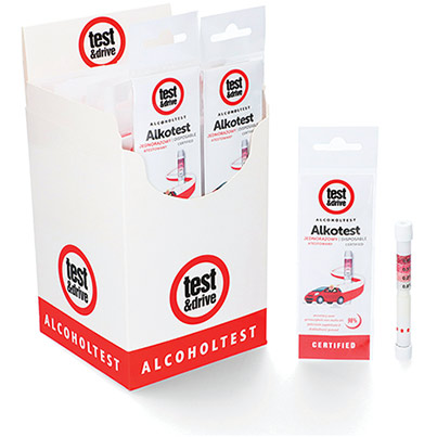 Motokit Single Use Breathalyser (Box of 50)