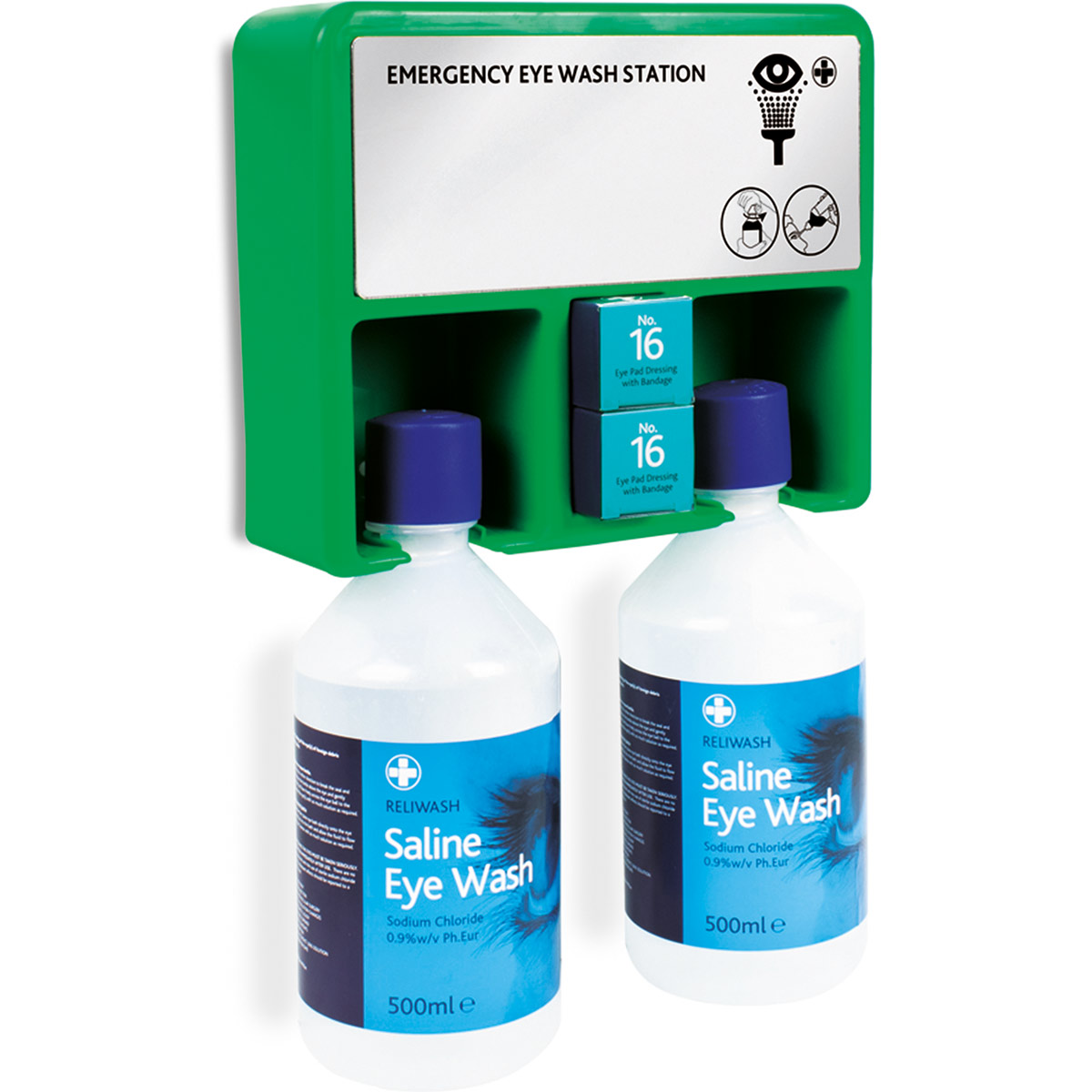 Reliwash Double Eyewash Station Reliwash Eye & Face Wash Stations