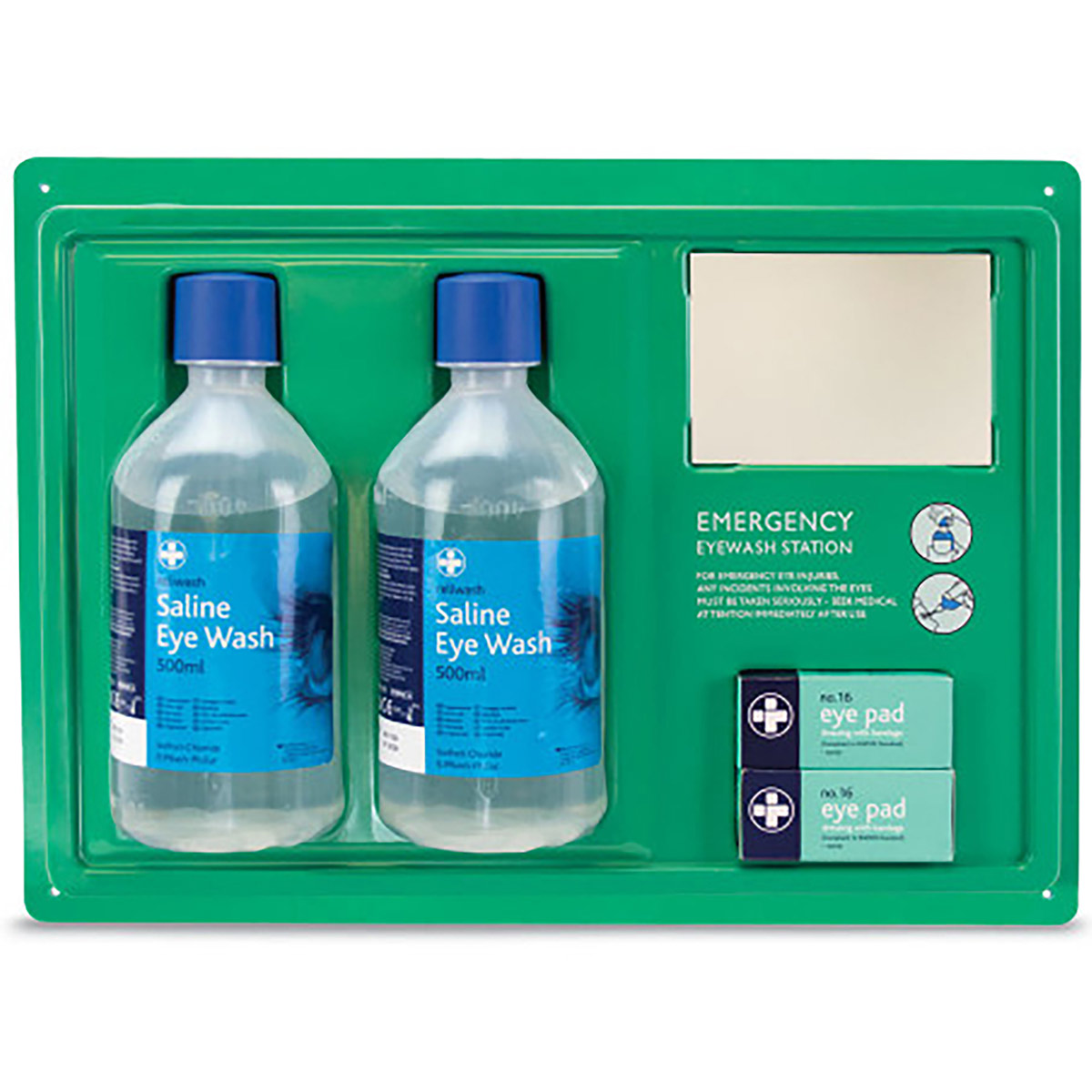 Reliwash Double Eyewash Station Reliwash Eye & Face Wash Stations