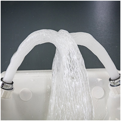 Wall mounted ASA closed bowl eyewash
