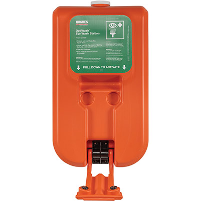 Hughes Optiwash 38L Wall-Mounted Gravity-Fed Eye Wash with Insulated Heated Jacket