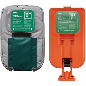 Hughes Optiwash ATEX 38L Wall-Mounted Gravity-Fed Eye Wash with Insulated Heated Jacket