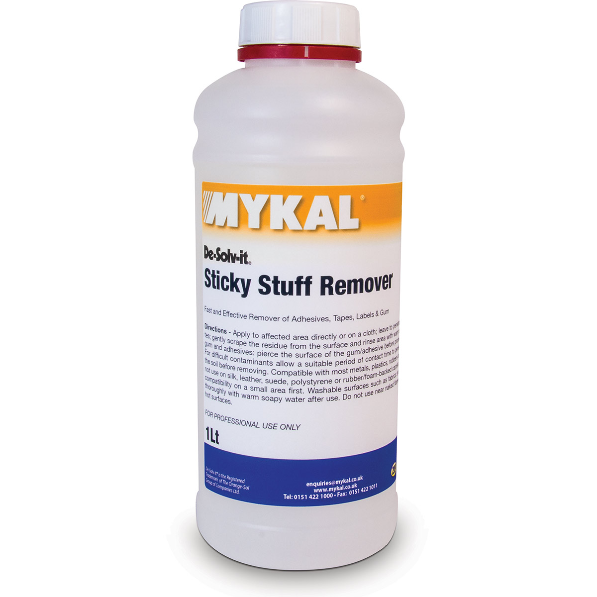 Mykal DeSolvIt Sticky Stuff Remover 1L MYKAL GeneralPurpose and