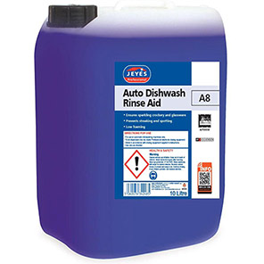 Jeyes A8 Auto Dishwasher Rinse Aid 10L