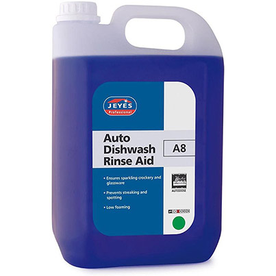 Jeyes A8 Auto Dishwasher Rinse Aid 5L