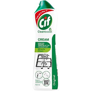 Cif Cleanboost Cream 500ml (Pack of 8)