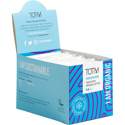 TOTM Medium Sanitary Pads (Pack of 20)