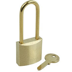 Spectrum Industrial 38mm Brass Lockout Padlock