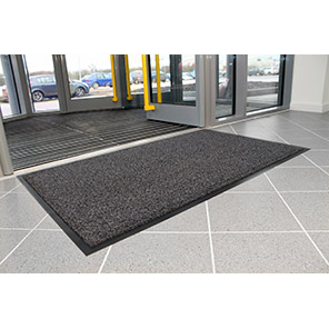 COBA Cosmo Grey Doormat 90cm x 1.5m