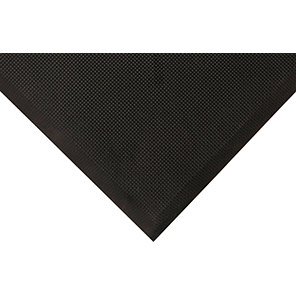 COBA Hygimat Black Solid Anti-Fatgiue Mat 90cm x 1.8m