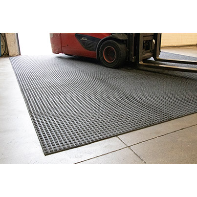 COBA Superdry Heavy-Traffic Forklift Truck Mat 180cm x 115cm